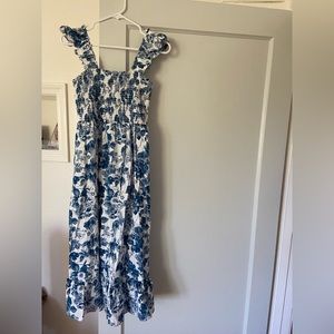 Floral tired midi dress